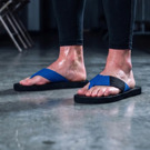 Flowflip blue Belt BJJ flip flops Original